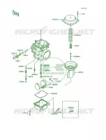 Carburetor Parts para Kawasaki Voyager XII 1994