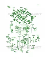 Chassis Electrical Equipment para Kawasaki Voyager XII 1994