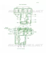 Crankcase Bolt Pattern para Kawasaki Voyager XII 1994