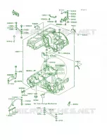 Crankcase para Kawasaki Voyager XII 1994