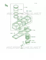 CylinderPistons para Kawasaki Voyager XII 1994