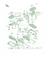 Footrests para Kawasaki Voyager XII 1994