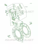Front Brake para Kawasaki Voyager XII 1994
