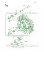 Front Wheel para Kawasaki Voyager XII 1994
