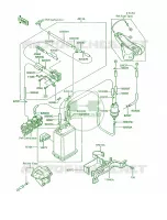 Fuel Evaporative System para Kawasaki Voyager XII 1994