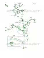 Gear Change Mechanism para Kawasaki Voyager XII 1994