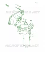 Headlights para Kawasaki Voyager XII 1994
