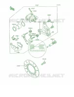 Rear Brake para Kawasaki Voyager XII 1994