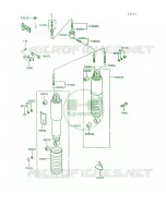 SuspensionShock Absorber para Kawasaki Voyager XII 1994