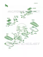 Footrests para Kawasaki Voyager 1988
