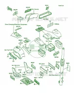 Labels para Kawasaki Voyager 1988