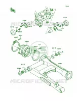 Swingarm para Kawasaki Voyager 1988