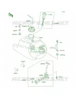 Fuel Tank para Kawasaki Bayou 300 4X4 1999