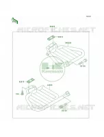 Optional PartsFootrests para Kawasaki Bayou 300 4X4 1999