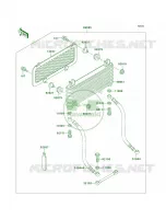 Optional PartsRadiator para Kawasaki Bayou 300 4X4 1999