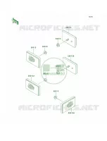Reflectors para Kawasaki Bayou 300 4X4 1999