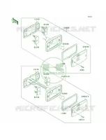 Taillights para Kawasaki Bayou 300 4X4 1999
