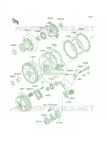 Clutch para Kawasaki Lakota Sport 2002