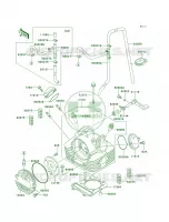 Cylinder Head para Kawasaki Lakota Sport 2002