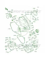 Engine Covers para Kawasaki Lakota Sport 2002