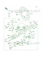 Rear Brake para Kawasaki Lakota Sport 2002