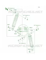 Shock Absorbers para Kawasaki Lakota Sport 2002