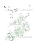 Clutch para Kawasaki Mojave 250 1998