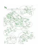Frame Fittings para Kawasaki Mojave 250 1998