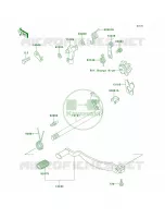 Gear Change Mechanism para Kawasaki Mojave 250 1998