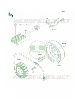 Generator para Kawasaki Mojave 250 1998