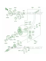 Kickstarter MechanismSF250A026492  para Kawasaki Mojave 250 1998