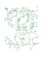 Radiator para Kawasaki Mojave 250 1998