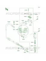 Rear Master Cylinder para Kawasaki Mojave 250 1998
