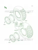 WheelsTires para Kawasaki Mojave 250 1998
