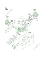 CrankshaftPistons para Kawasaki Mule 4010 Trans4x4 2013