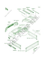 DecalsRCFARDFA para Kawasaki Mule 4010 Trans4x4 2013