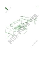 ReflectorsCN para Kawasaki Mule 4010 Trans4x4 2013