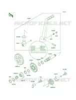 Kickstarter Mechanism para Kawasaki KX125 2003