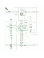 Shock Absorbers para Kawasaki KX125 2003