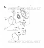 ARRANCADOR DE RETROCESO para Kawasaki KEF300 1997