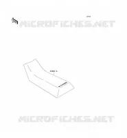 ASIENTO para Kawasaki KEF300 1997