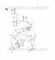 BOMBA DE ACEITE para Kawasaki KEF300 1997