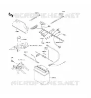 CHASIS EQUIPO ELÉCTRICO para Kawasaki KEF300 1997