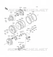 EMBRAGUE para Kawasaki KEF300 1997