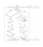 HERRAMIENTA para Kawasaki KEF300 1997