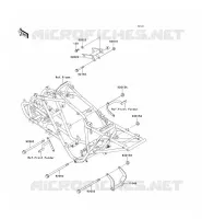 Piezas de casco (COUVERTURE) para Kawasaki KEF300 1997