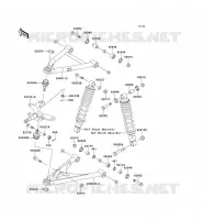 SUSPENSIÓN para Kawasaki KEF300 1997