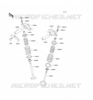 VÁLVULA para Kawasaki KEF300 1997