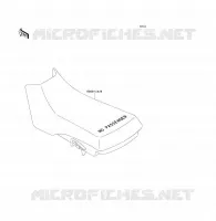ASIENTO para Kawasaki KLF300 1988