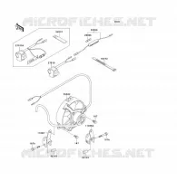 ENFRIAMIENTO para Kawasaki KLF300 1988